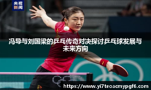 冯导与刘国梁的乒乓传奇对决探讨乒乓球发展与未来方向